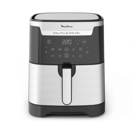 Moulinex Easy Fry & Grill 2-en-1, Freidor y grill, Capacidad XXL 2kg, EZ801D15