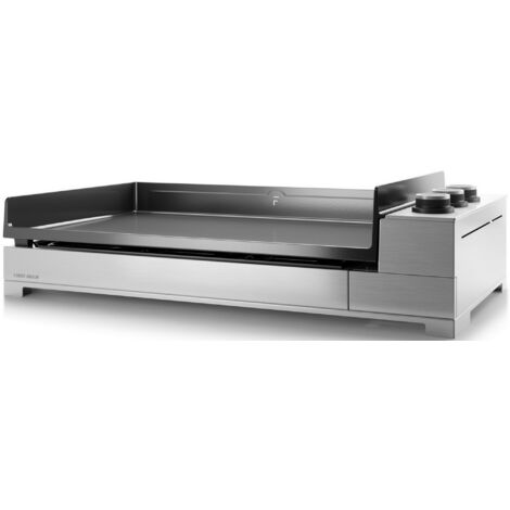 plancha gas 9000w placa hierro fundido esmaltado 75x42cm - premium g75i - forge adour -