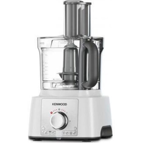 Robot multifunción - KENWOOD - MultiPro Express FDP65.450WH - 1000 W - 3 L - 2 velocidades - Licuadora 1,5 L - Blanco (1/5)