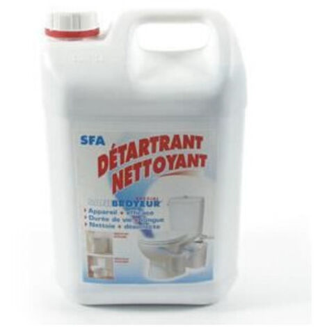 Desincrustante para molinillos de inodoro, bidón de 5 litros