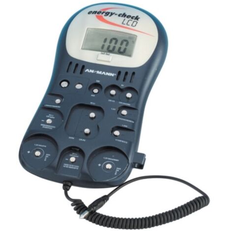 Ansmann Comprobador de batería Energy Check LCD 10x3,4x19,5 cm 4000392