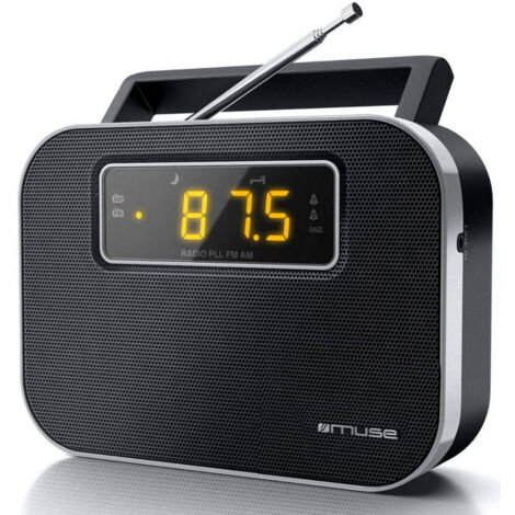 Radio - MUSE - M-081R - Digital Tuner - Doppelte Alarmfunktion - Stationär und Tragbar