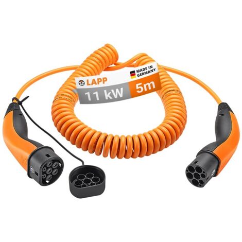 Lapp Mobility Typ 2 Ladekabel 11 kW - Spiralkabel - 20 A - 3 (1/5)