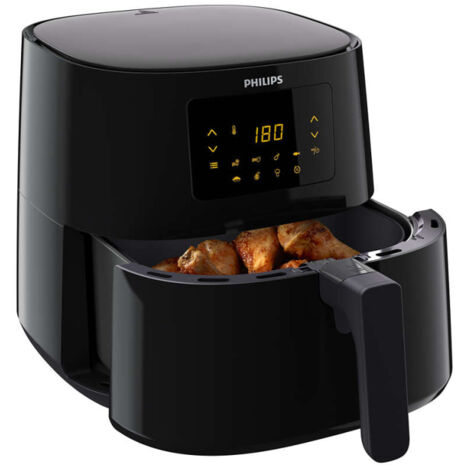 Philips HD9270/96 Airfryer XL – 1,2 kg Volumen – 2000 W Leistung – 7 Automatik-Programme – Inklusive Rost und Spießen (1/5)