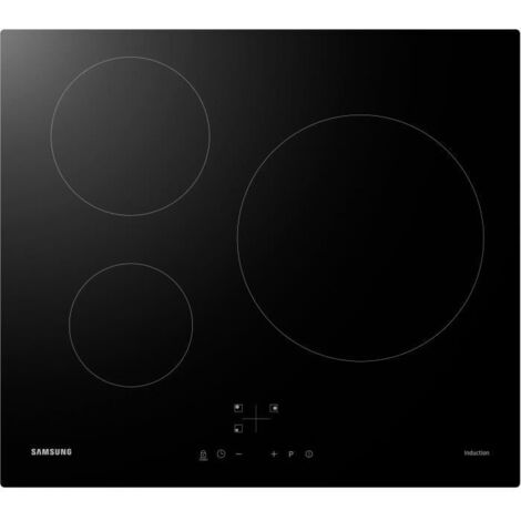 Induktionskochfeld 59cm 3 brenner 7200w schwarz - Samsung - NZ63M3NM1BB (1/4)