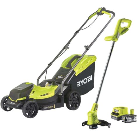Kombi-Garten Ryobi RLM1833 + BLT1825M 18 V 4 Ah