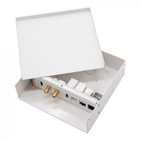 Verbindungskasten - NANOCABLE - 10.35.0003 - Weiß - HDMI - USB 3.0 - RJ45 x 2