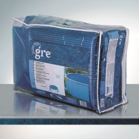 GRE - Sommerblase für selbsttragendes Schwimmbecken 6,10 x 3,75 m - Dicke 0,18mm (1/4)