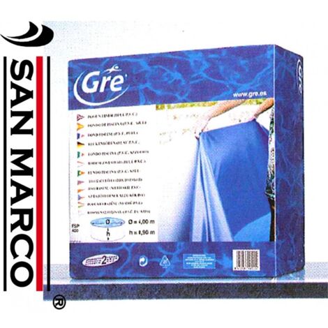 Blaues liner für runde schwimmbad Ø 350x120 cm von GRE