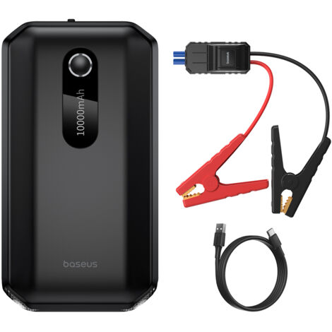 Automatischer Starthilfe - Baseus - Super Energy Air - 10 000 mAh - 1 000 A - Schwarz (1/5)