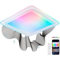 Ksix Celeste LED-Deckenleuchte mit integriertem Lautsprecher
