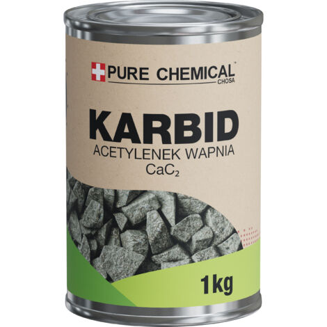 Carburo 1 kg - Barattolo di metallo - Purezza 99,9% - Disinfestazione - Alta efficienza