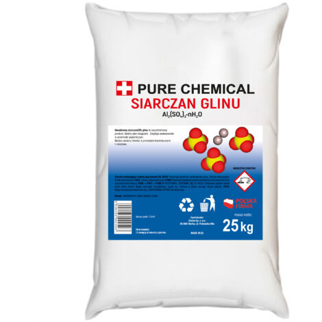 Solfato di alluminio 25 kg - Blu - Riduttore di pH - Ideale per le ortensie