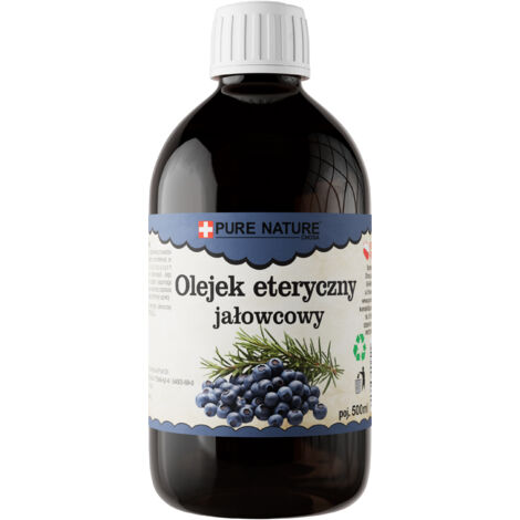 Olio essenziale di ginepro - 500 ml - 100% naturale - Benessere e relax