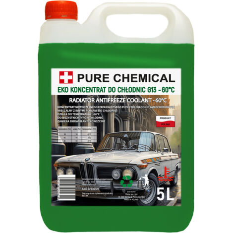 Glicole propilenico concentrato - 5L - Ecologico - Protezione -60°C - Biologico