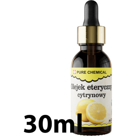 Olio essenziale di limone - 30 ml - Profumo fresco - Benessere naturale - Rilassamento ottimale