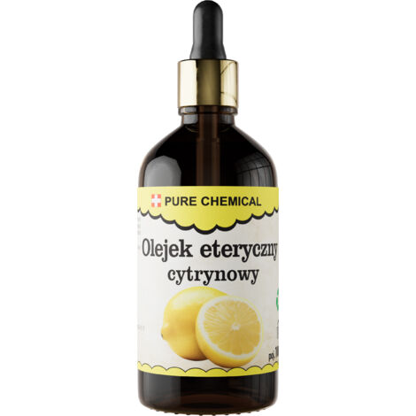 Aceite esencial de limón - 100 ml - 100% natural - Energizante y refrescante