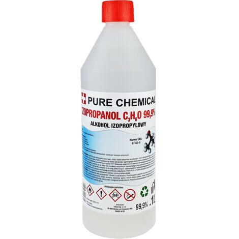 Isopropanol-Reiniger - 1L - 99,9% Reinheit - Effektiv für Reinigung und Entfettung