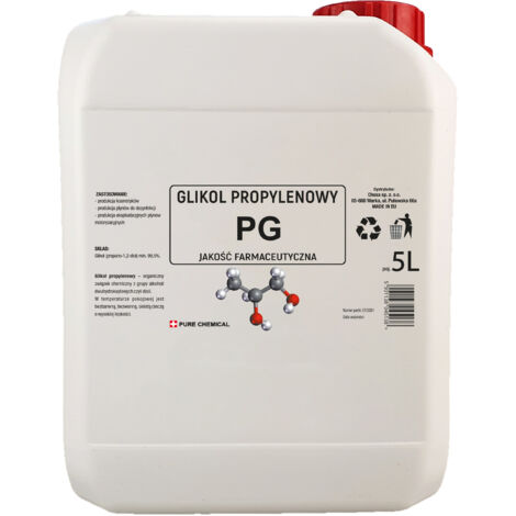 Propylenglykol - 5 Liter - pharmazeutisch rein - 99,5% - vielseitig einsetzbar - hochwertig