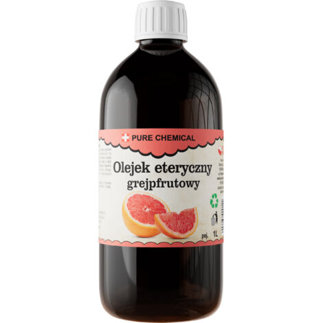 Ätherisches Öl Grapefruit - 1000ml - 100% natürlich - energetisierend und frisch