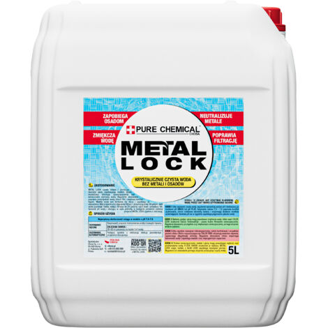 Metall Lock - 5l - Wasseraufbereitung - entfernt Ablagerungen und Metalle - für sauberes Wasser