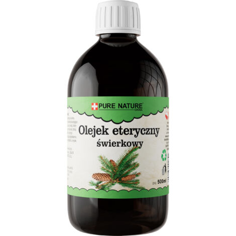Ätherisches Öl Fichte - 500ml - 100% natürlich - für Aromatherapie und Hautpflege