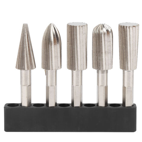 Satz von 5 1/4"-Rotationsschneidern zum Gravieren und Polieren von Metall (1/5)
