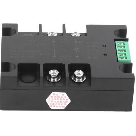 Einphasiges Halbleiterrelais, dreiphasig, vollständig isoliert, intelligentes Wechselspannungsregelmodul BEM 40 ZN TY 220 380 (Size : Module 25A
