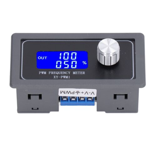 Einstellbarer PWM-Frequenzgenerator mit LCD-Bildschirm zur Motorsteuerung