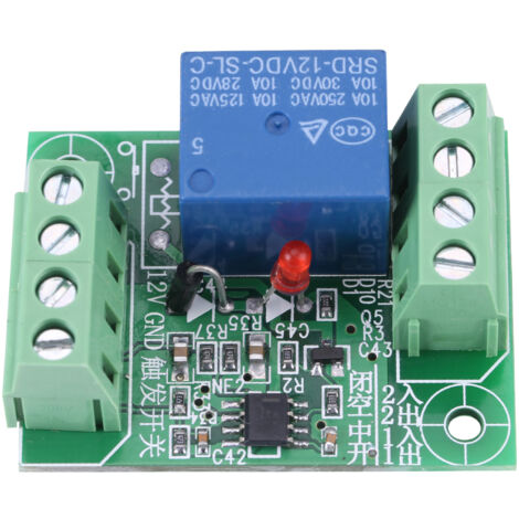 Einkanaliges 12V DC bistabiles Relais-Steuermodul