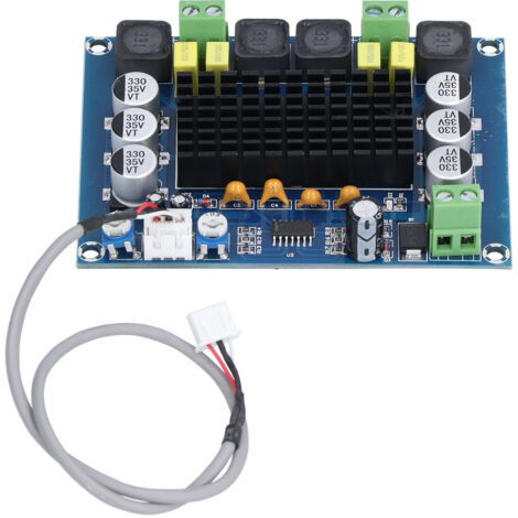 Hocheffizienter digitaler Stereo-Zweikanalverstärker – 12 V bis 24 V