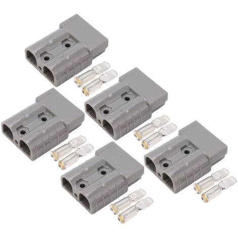 120A 600V Doppelkopf-Batterie-Ladeanschluss – Mit Versilberten Kupferklemmen, UL94-V0, Für Anderson-Systeme (100cm)