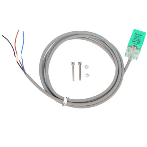 Induktiver Mini-Näherungsschalter PNP NO 10-30 V DC – 4 Mm Abstand, Wasserdicht IP68, Für CNC, 3D-Drucker & Automatisierung