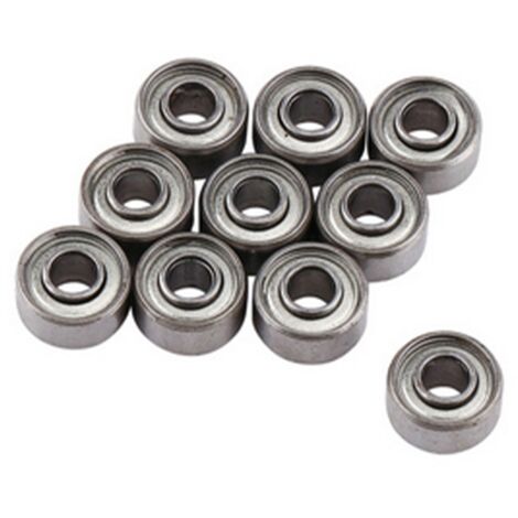 10 Miniaturkugellager 3x8x4mm - doppelt abgedichtet, für den Modellbau (1/5)
