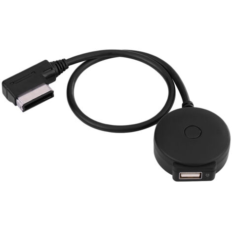Bluetooth-Autoradio-Adapterkabel, kompatibel mit Audi A1 A3, USB- und AUX-Buchsen, AMI MDI-Anschluss.
