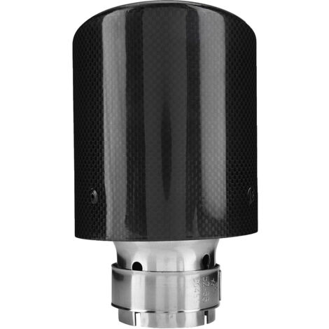 Auspuffendrohr im Carbonfaser-Stil für Autos (54 bis 101 mm)