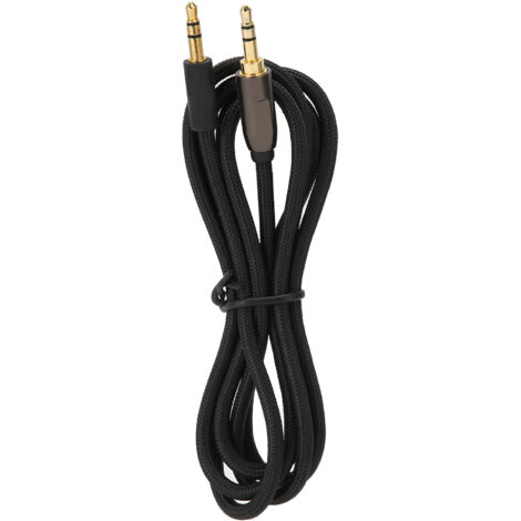 3,5-mm-Klinkenstecker-auf-Klinkenstecker-Audiokabel für Philips SHP9500, X2HR, X1S, SHB8850 Kopfhörer (1/5)