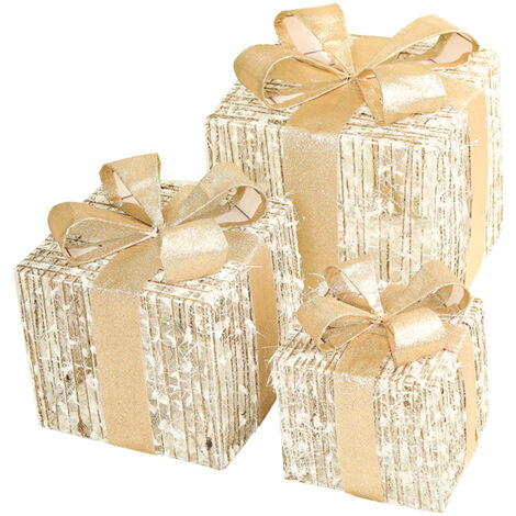 Weihnachtsgeschenkboxen für die Innen- und Außendekoration (1/5)