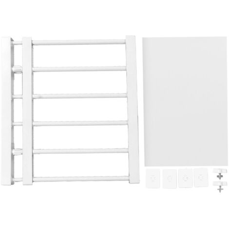 Ausziehbares, nagelfreies Regal für den Kleiderschrank, verstellbare Länge 30-40 cm, platzsparend, Breite 41 cm, perfekt für Garderobe und Aufbewahrung. (1/5)