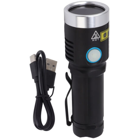 20W 365nm USB-wiederaufladbare UV-Taschenlampe, Urinfleckendetektor für Haustiere, Harztrockner, tragbar für Hunde und Katzen (1/5)