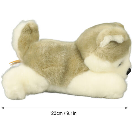 Realistisches Husky-Plüschtier für Kinder – Kuscheltier und Kissen, idealer Begleiter zum Einschlafen (1/5)