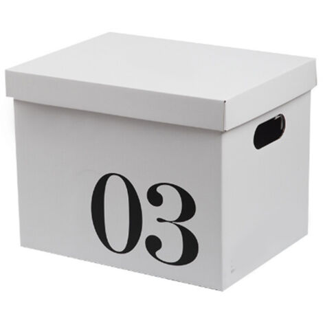 Großvolumige Aufbewahrungsbox aus Karton für Spielzeug und Studentenwohnheim, Umzugskarton aus Wellpappe, Aufbewahrungsorganizer. (1/5)
