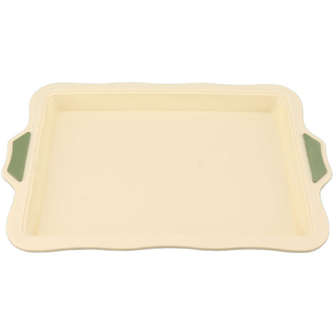Rechteckige Silikon-Kuchenform mit Antihaftbeschichtung für einfaches Backen, hitzebeständig, ideal zum Selberbacken zu Hause (1/5)