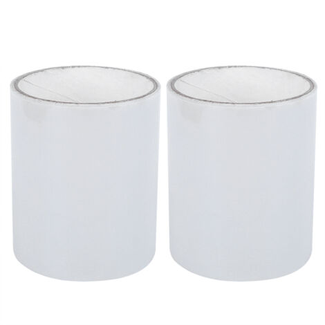 Stück Leckreparaturband für Wasserleitungen und Wasserhähne – wasserfester Klebstoff, weiß, 10 cm x 1,5 m