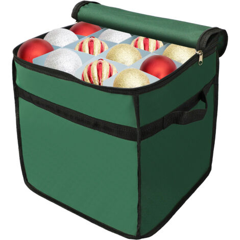 Transparente Aufbewahrungstasche für Weihnachtskränze, tragbare Tasche für Partydekorationen, Girlanden-Organizer (1/5)