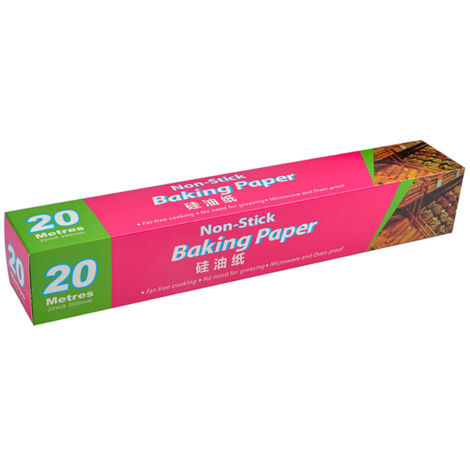Ölabsorbierendes Papier 30 cm x 20 m, lebensmittelechte, fettabsorbierende Blätter zum Braten, Grillen, Backen und Kochen (1/5)