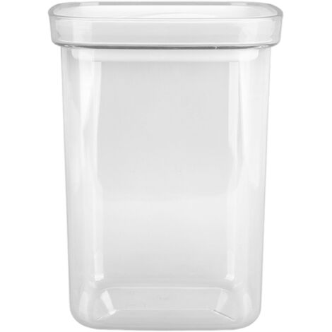 1300 ml luftdichter Vorratsbehälter für Getreide, Reis und Trockenwaren – transparent mit Deckel (1/5)