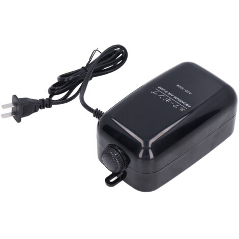 Leise 5-W-Aquarienluftpumpe, zwei Ausgänge, Sauerstoffanreicherung für Fischteiche, 220 V (1/5)