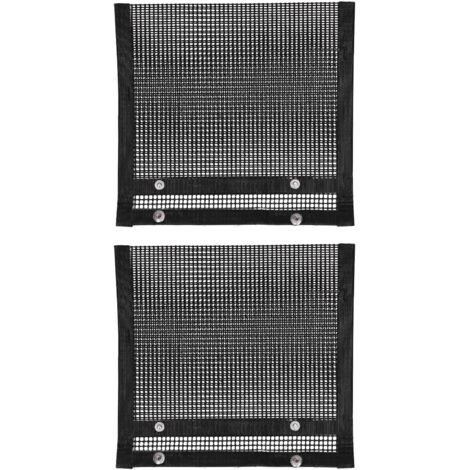 2-teiliges Set antihaftbeschichteter Grillbeutel für Barbecue, hitzebeständig, Küchenutensil 22 x 27 cm (1/5)