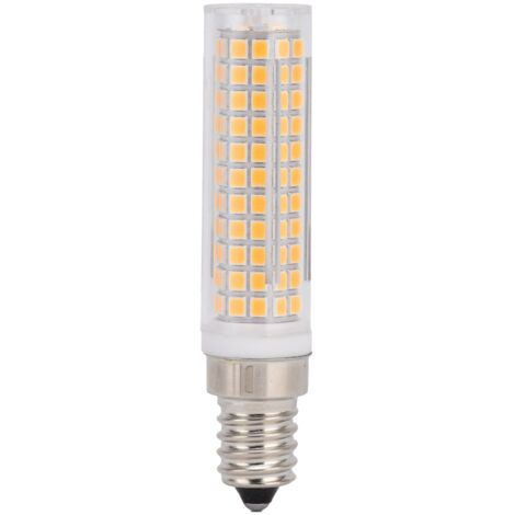 E14 1500lm Dimmbare LED-Lampe, 10W (entspricht 100W), Warmweiß, für Kronleuchter, Decken- und Wandleuchten, 136 LEDs, 110V